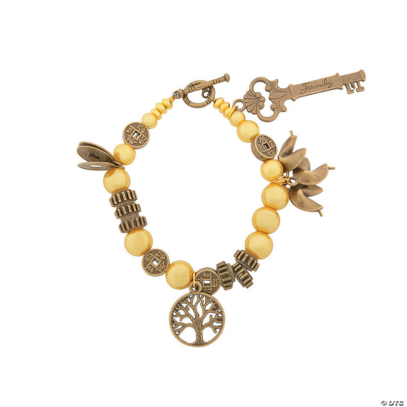 Vintage Trinket Bracelet Idea