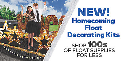 Homecoming Float Decorating Kits - Shop 100s of Float Supplies for Less