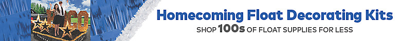 NEW! Homecoming Float Decorating Kits - Shop 100s of Float Supplies for Less