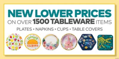 New Lower Prices on Over 1500 Tableware Items