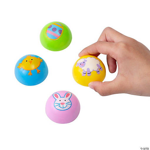 1 1/2" Bulk 48 Pc. Mini Easter Pull-Back Plastic Racer Toys