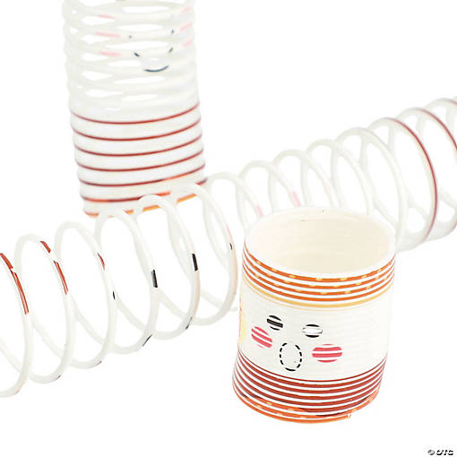 1 1/2" Mini S'more Character Plastic Magic Springs - 12 Pc.