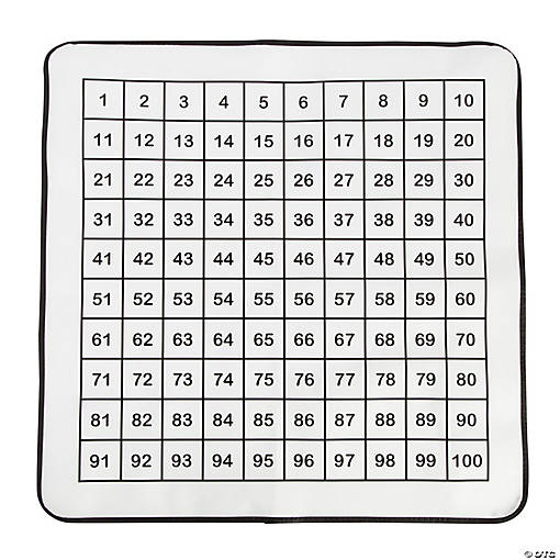 1-100 Number Board