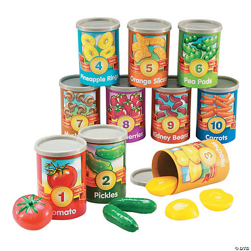 1 To 10 Counting Cans Game