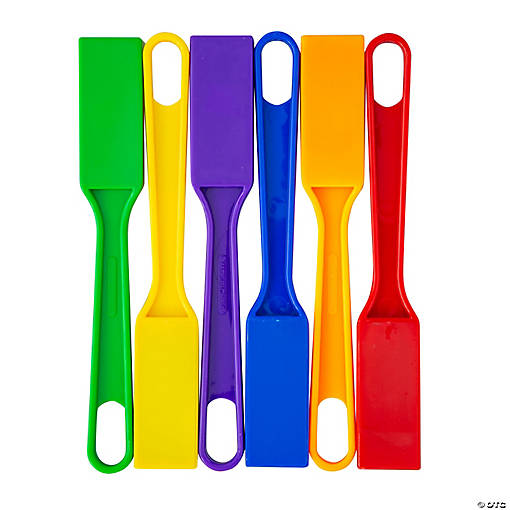 1" x 7 3/4" Magnetic Solid Color Plastic Wands &amp;#8211; 6 Pc.