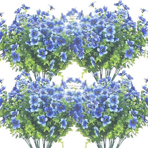 10 Bundles Artificial Flowers