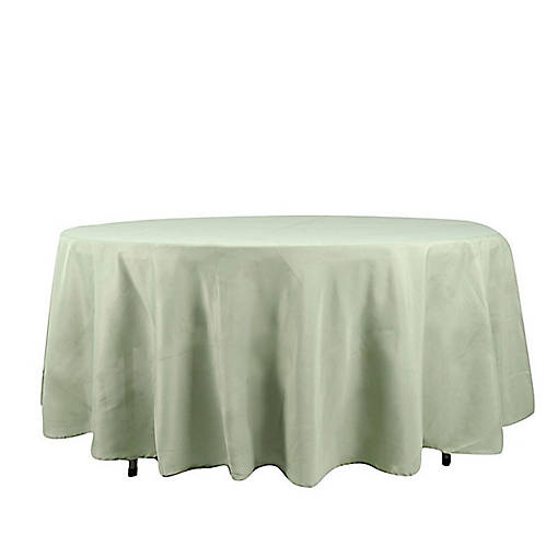 10 pcs 108" Round Polyester Tablecloths Tabletop Wedding  Decorations