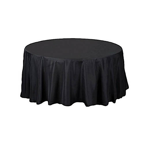 10 pcs 108" Round Polyester Tablecloths Tabletop Wedding  Decorations