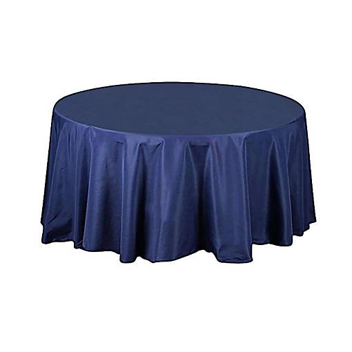 10 pcs 108" Round Polyester Tablecloths Tabletop Wedding  Decorations
