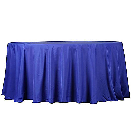 10 pcs 132" Round Polyester Tablecloths Wedding Party  