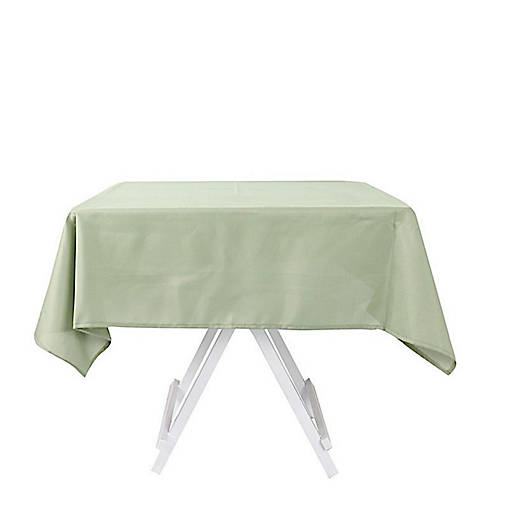 10 pcs 54 x 54" SQUARE POLYESTER Tablecloths Wedding Table Linens for Catering