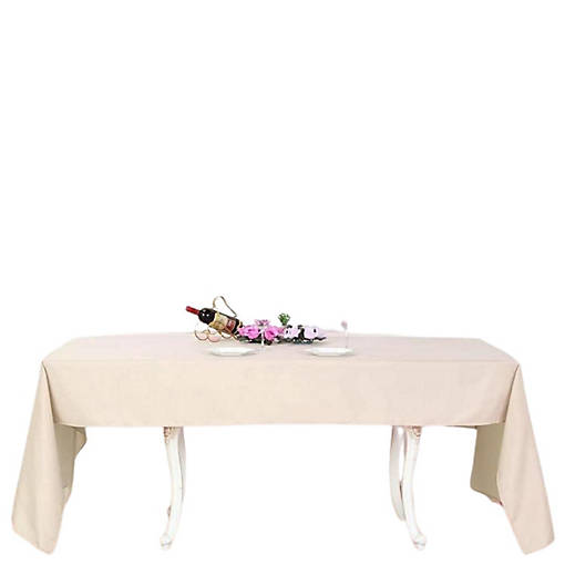 10 Pcs 60X126" Polyester Tablecloths Wedding Catering Event Table Linens 