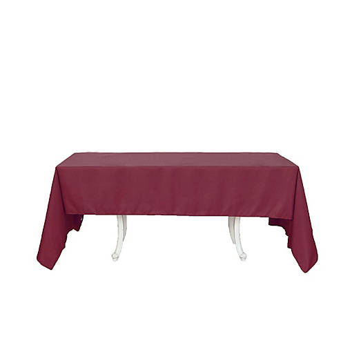 10 Pcs 60X126" Polyester Tablecloths Wedding Catering Event Table Linens 