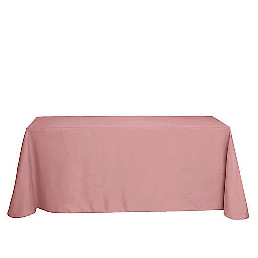 10 Pcs 90"X132" Polyester Tablecloths Wedding Party Table Linens Kitchen Dining