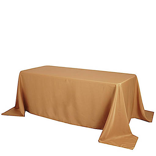 10 Pcs 90"X156" Polyester Tablecloths Wedding Party  Table Linens 