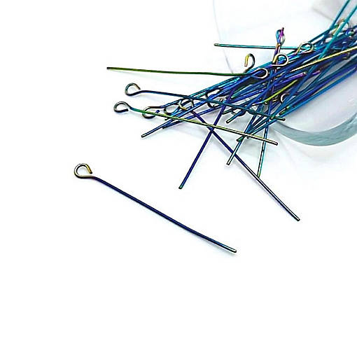 100 Pcs Rainbow Eye Pins