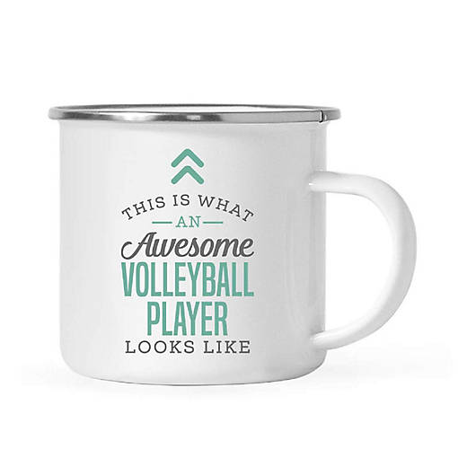11oz Camp Mug Awesome Volleyball Player