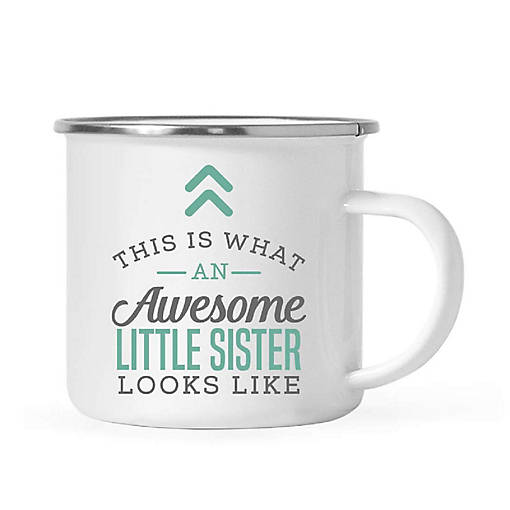 11oz Campfire Mug Awesome Little Sister
