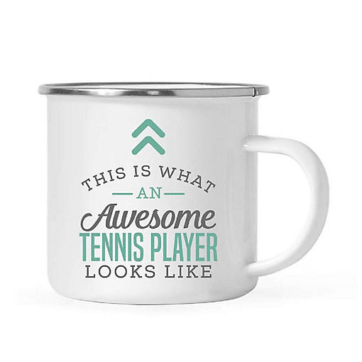 11oz Campfire Mug Awesome Tennis Player