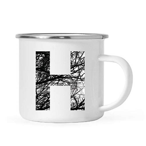 11oz Campfire Mug Monogram H