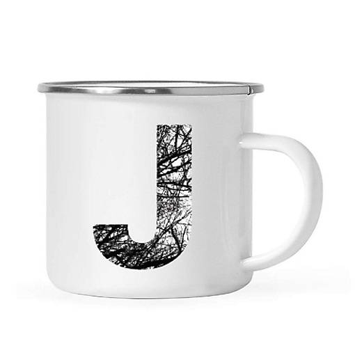 11oz Campfire Mug Monogram J