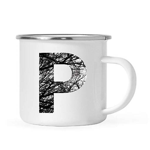 11oz Campfire Mug Monogram P