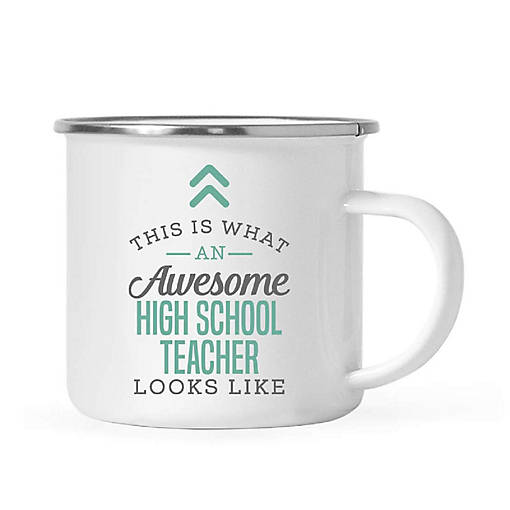 11oz CampMug Awesome High School Teacher