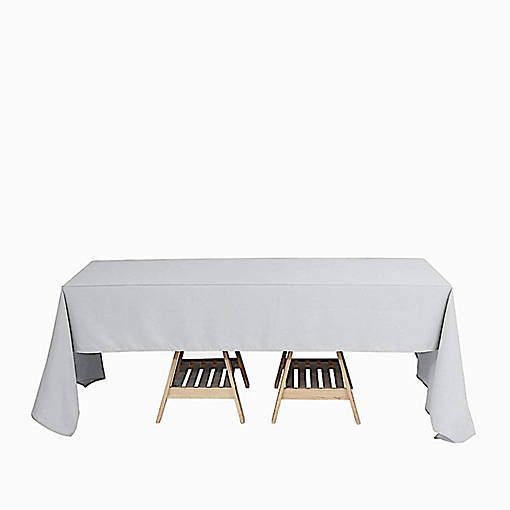 12 Pcs 60X126" Polyester Tablecloths Wedding Catering Dining Table Linens 