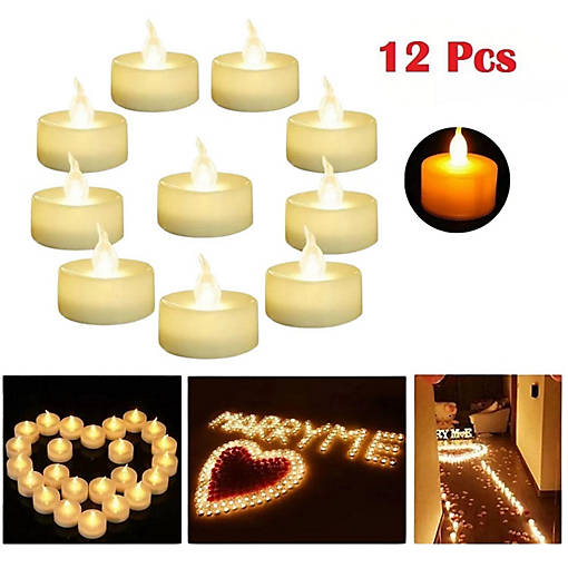 12Pcs LED Candles