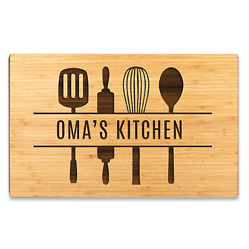 17.75x11 Oma's Kitchen Utensils Board