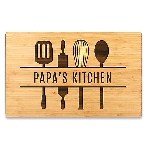 17.75x11 Papa's Kitchen Utensils Board