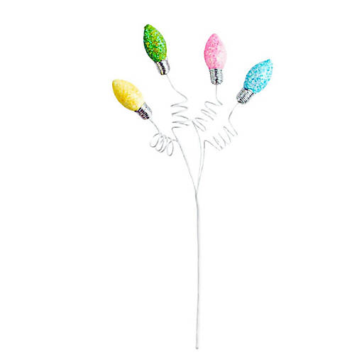17" Light Bulb Pick: Pastel