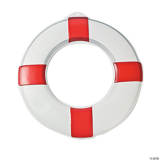 18" Life Preserver Plastic Wall Decorations - 3 Pc.
