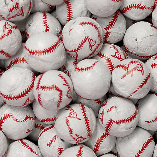 184 Pcs Chocolate Baseballs Candy
