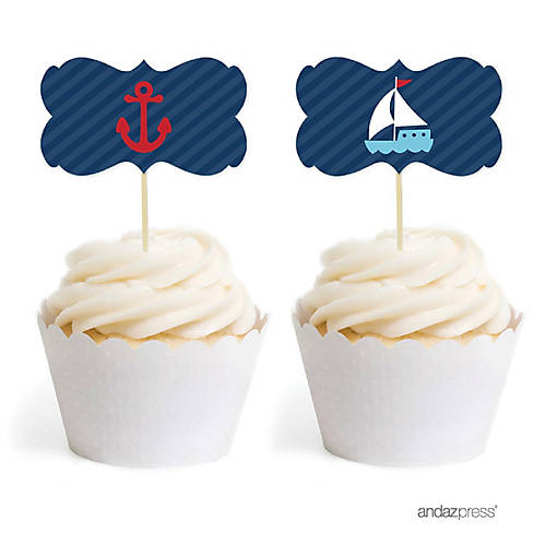 18PK Nautical Anchor Sailboat Toppers