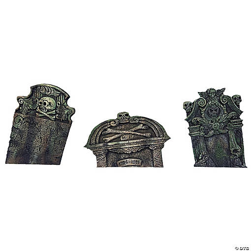 18th Century Gravestone Set - 3 Pc.