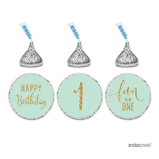 1st Birthday Mint Green 216