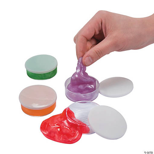 2" Brightly Colored Scented Putty - 12 Pc.