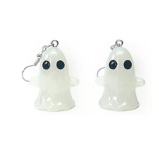 2 Pack Glow Cute Ghost Halloween Earrings