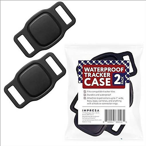 [2 Pack] Waterproof Case for Eufy Smart Track Link - Silicone Tile Cover