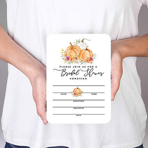 20 Autumn Fall Join Us Bridal Shower