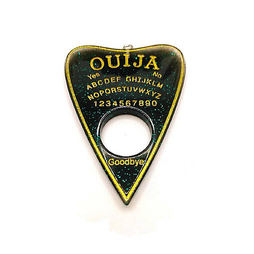 20 Pcs Black Ouija Planchette Charms