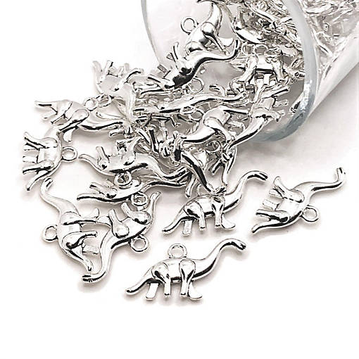 20 Pcs Brontosaurus Dinosaur Charms