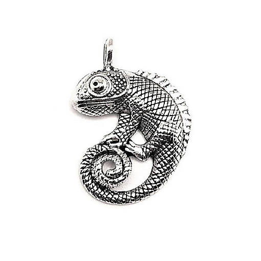20 Pcs Chameleon Pendant Charms