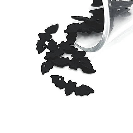 20 Pcs Halloween Black Bat Charms