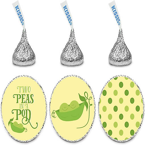 216pk Chocolate Drop Labels Two Peas Pod
