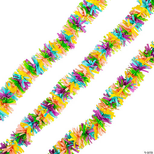 24 ft. Bright Multicolor Vinyl Twist Float Decoration