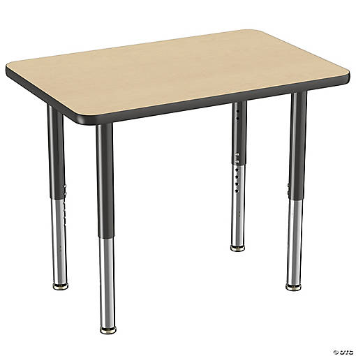 24" x 36" Rectangle T-Mold Activity Table with Adjustable Super Legs