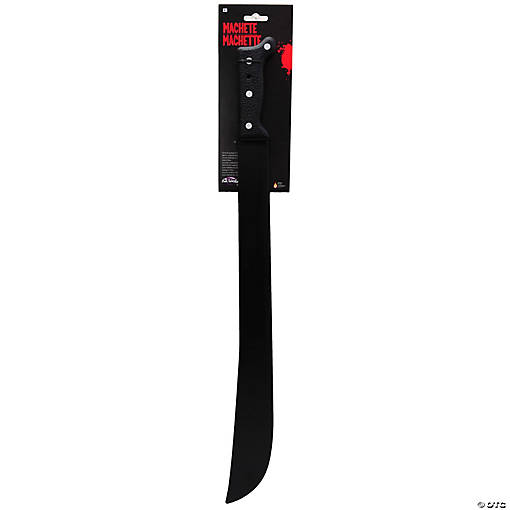 27" Machete with Black Blade