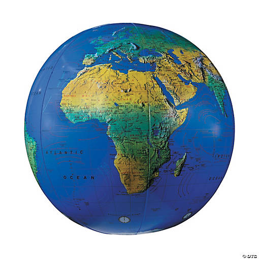 (3 Ea) Inflatable Topographical